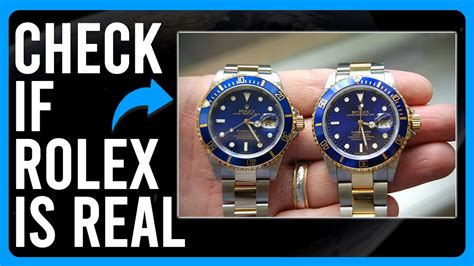 how can i tell if a rolex is real|how to check original Rolex.